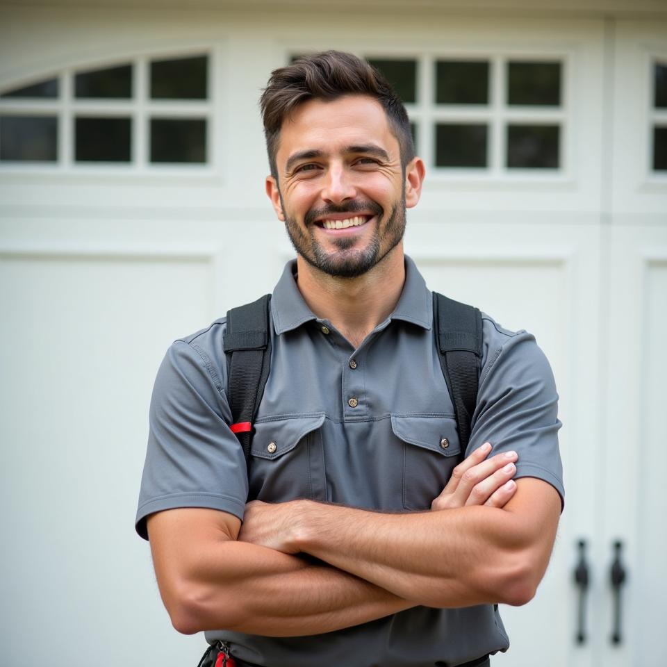 Mills River Garage Doors certified technician